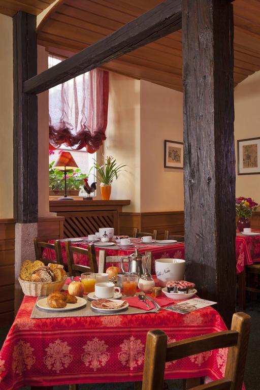 Logis Hotel De La Tour Ribeauvillé Eksteriør billede