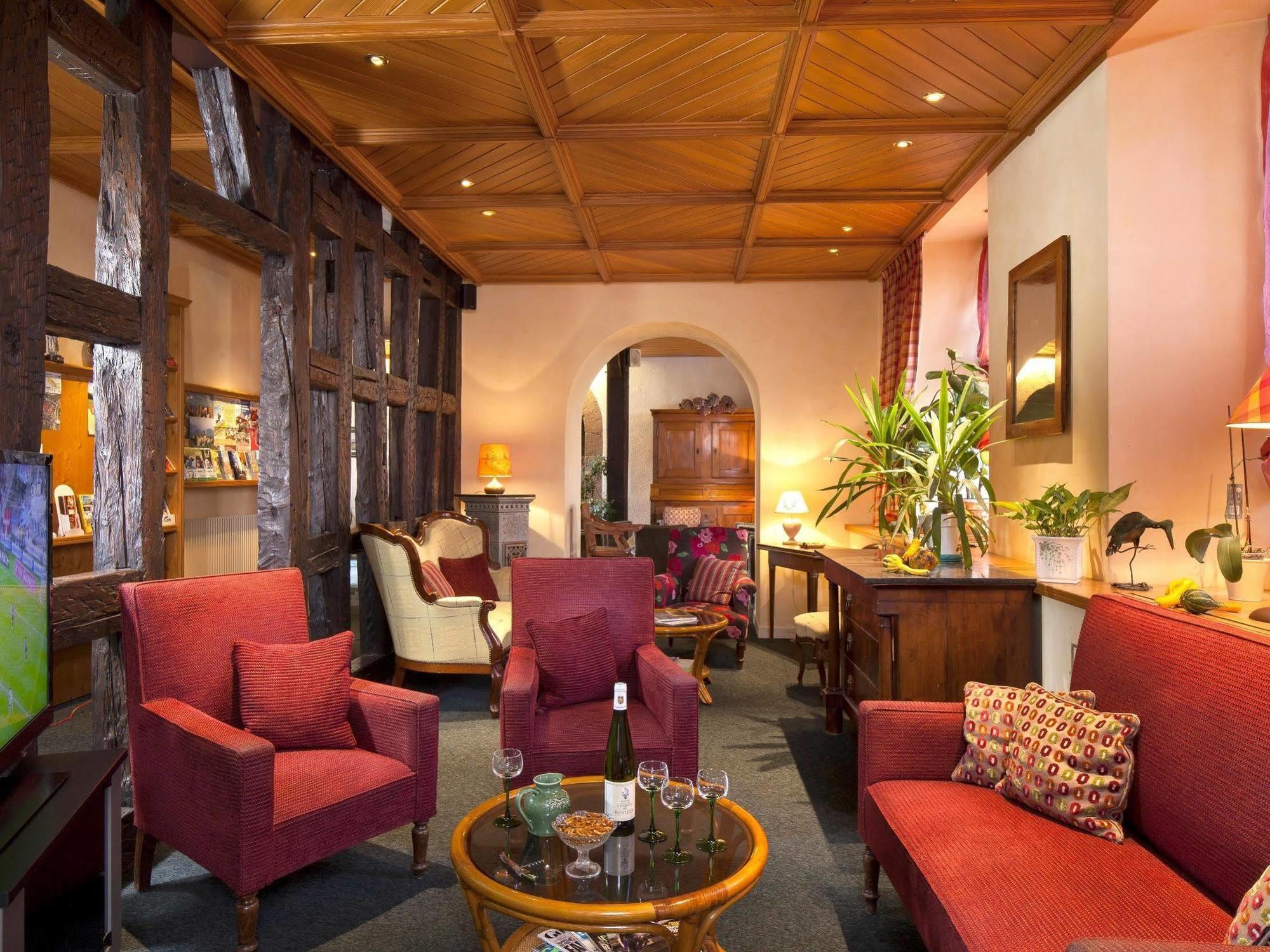 Logis Hotel De La Tour Ribeauvillé Eksteriør billede